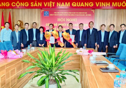 Hội nghị công bố quyết định bổ nhiệm, bổ nhiệm lại cán bộ thuộc Công ty TNHH MTV Quản lý và Khai thác đường ô tô cao tốc Hà Nội – Hải Phòng