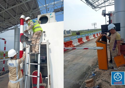 VIDIFI tích cực, chủ động khắc phục hậu quả do siêu bão Yagi gây ra trên tuyến đường cao tốc Hà Nội – Hải Phòng và Quốc lộ 5