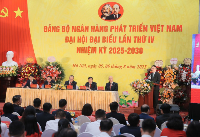 Đoàn đại biểu VIDIFI tham dự Đại hội Đảng bộ VDB lần thứ IV, nhiệm kỳ 2025-2030
