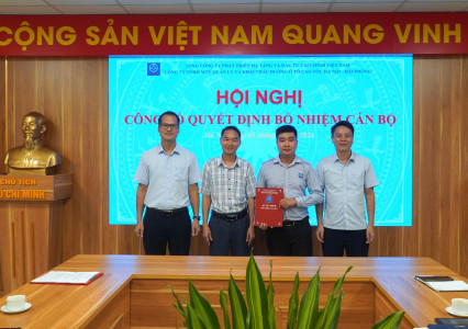 Chương trình trao Quyết định bổ nhiệm cán bộ cấp tổ thuộc Công ty TNHH MTV Quản lý và Khai thác đường ô tô cao tốc Hà Nội – Hải Phòng năm 2026