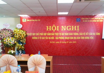 Hội nghị sơ kết việc thực hiện Quy chế phối hợp giữa Tổng công ty VIDIFI và Công an tỉnh Hưng Yên