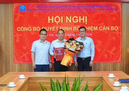 Hội nghị công bố quyết định bổ nhiệm chức vụ Phó Giám đốc Công ty TNHH MTV Quản lý và Khai thác đường ô tô cao tốc Hà Nội – Hải Phòng