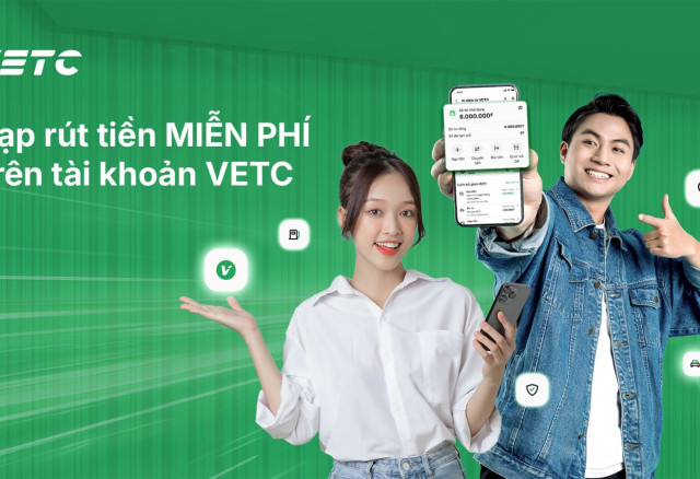 Hướng dẫn khách hàng nạp tiền vào tài khoản VETC