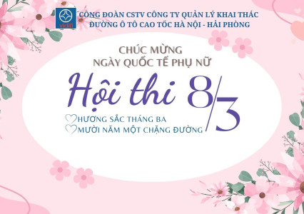 Công đoàn CSTV Công ty QLKT tổ chức Hội thi cắm hoa: “HƯƠNG SẮC THÁNG BA – 10 NĂM MỘT CHẶNG ĐƯỜNG” nhân dịp kỷ niệm Quốc tế Phụ nữ 08/3/2026
