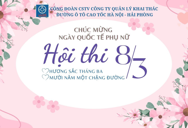 Công đoàn CSTV Công ty QLKT tổ chức Hội thi cắm hoa: “HƯƠNG SẮC THÁNG BA – 10 NĂM MỘT CHẶNG ĐƯỜNG” nhân dịp kỷ niệm Quốc tế Phụ nữ 08/3/2026