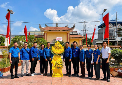 Chi đoàn Thanh niên Công ty QLKT tổ chức hoạt động tri ân nhân kỷ niệm 79 năm Ngày Thương binh - Liệt sỹ 27/7 (1947-2026)