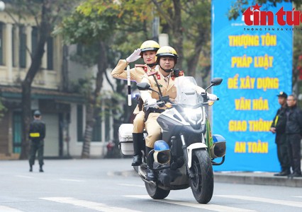 Lễ ra quân Năm An toàn giao thông 2024