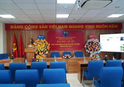 Chi bộ Công ty TNHH MTV Quản lý và Khai thác đường ô tô cao tốc Hà Nội – Hải Phòng tổ chức thành công Đại hội Chi bộ nhiệm kỳ 2025-2027