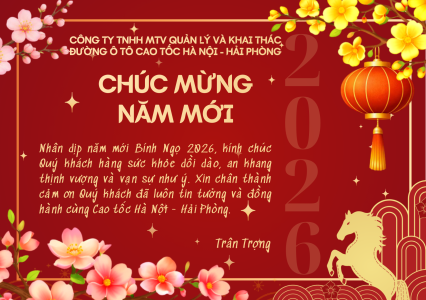 Chúc mừng năm mới - Xuân Bính Ngọ 2026