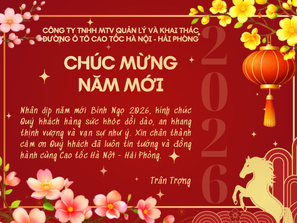 Chúc mừng năm mới - Xuân Bính Ngọ 2026