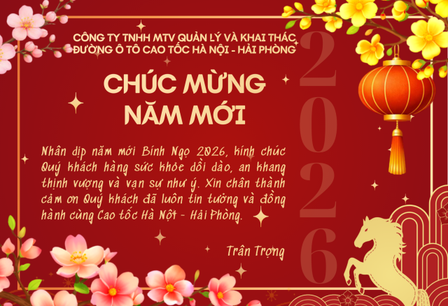 Chúc mừng năm mới - Xuân Bính Ngọ 2026