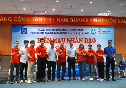Công ty TNHH MTV Quản lý và Khai thác đường ô tô cao tốc Hà Nội – Hải Phòng phát động chương trình Hiến máu tình nguyện năm 2025