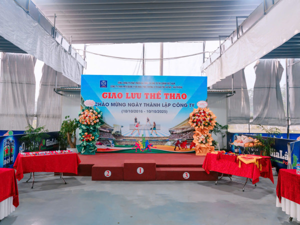 Hội thao chào mừng kỷ niệm 09 năm ngày thành lập Công ty TNHH MTV Quản lý và Khai thác đường ô tô cao tốc Hà Nội – Hải Phòng