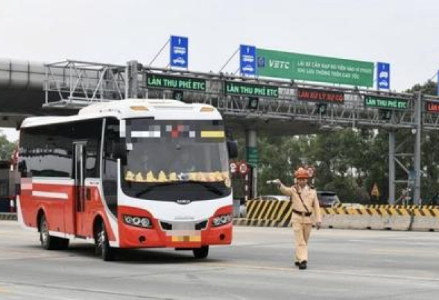 Cao điểm tập trung xử lý 4 nhóm vi phạm giao thông trên cao tốc